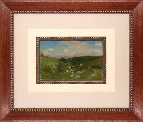 Переплетчиков Василий Васильевич. Летний пейзаж. Горки Зарайского уезда